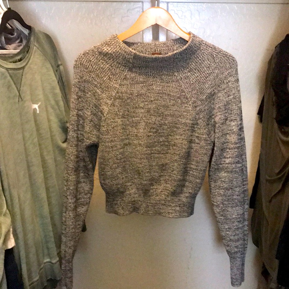 Free people gray extra small sweater